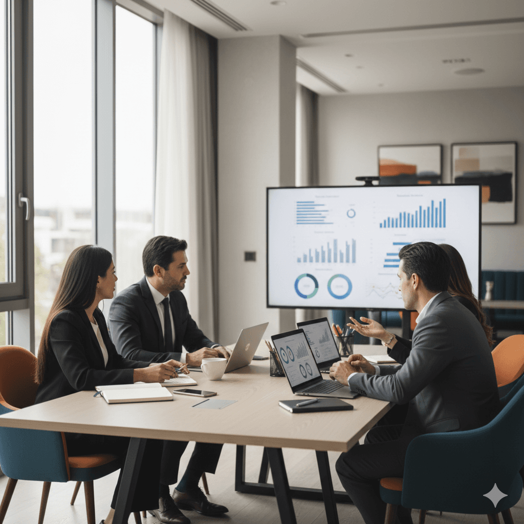 Representación de Empresas pequeñas que quieren crecer con control.