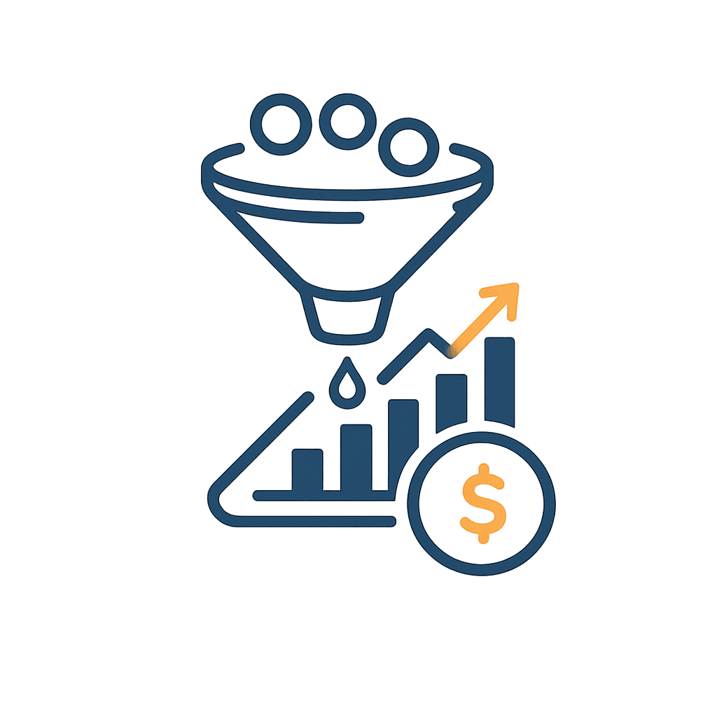 Icono de Marketing y Estrategia Comercial